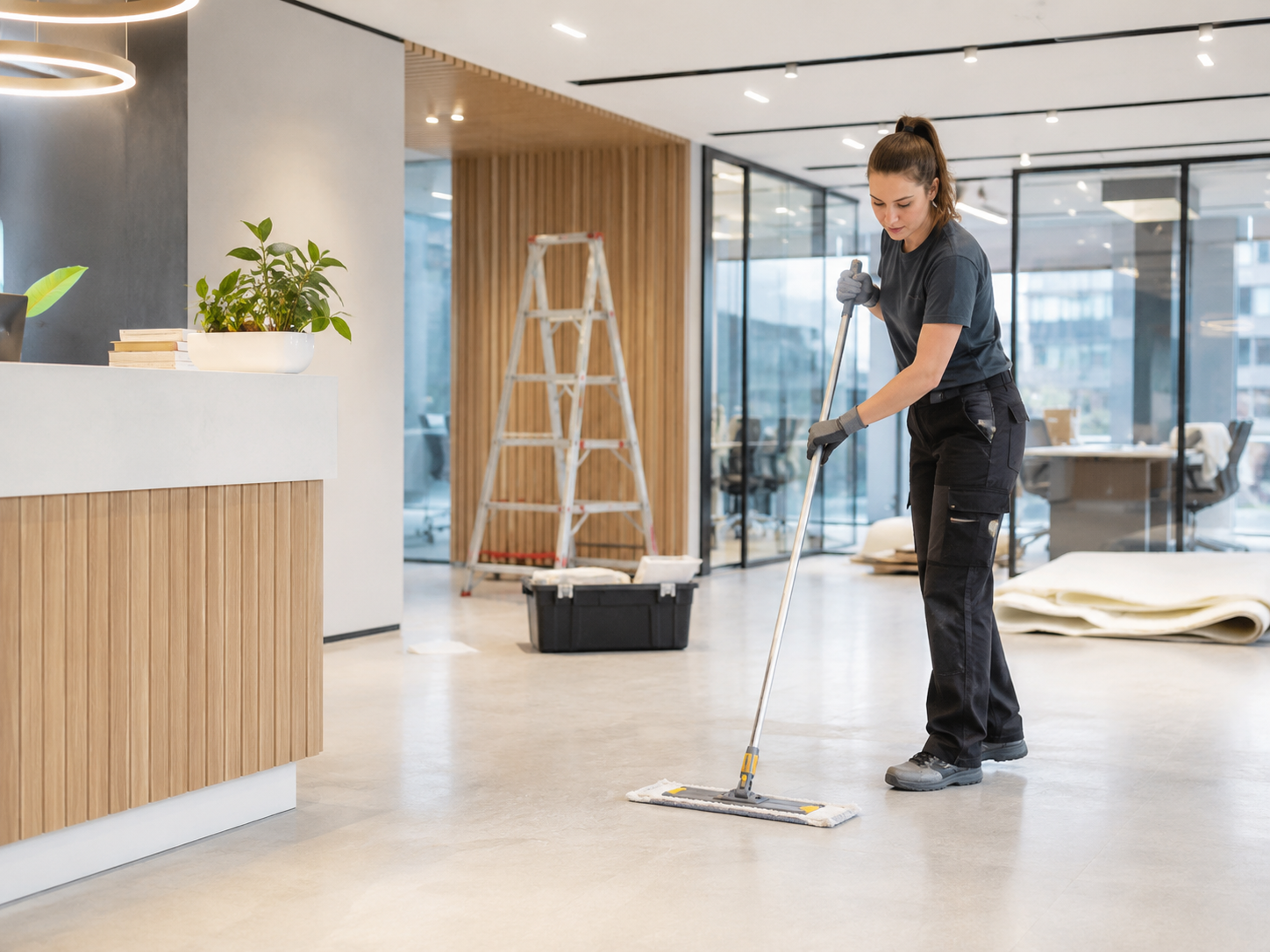 Nettoyage après chantier à Montpellier