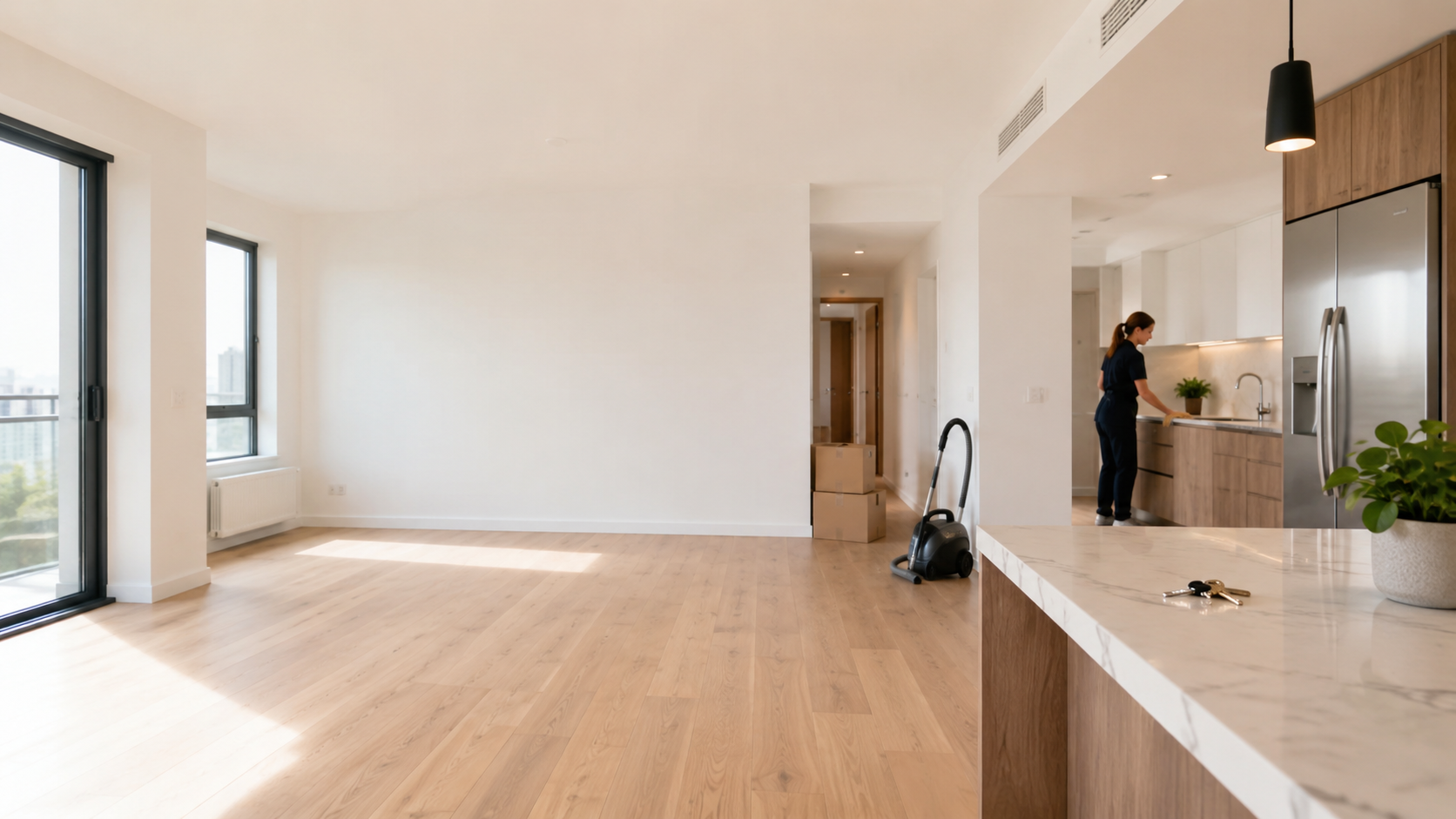 Nettoyage après départ d'un logement